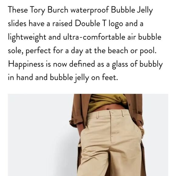 Tory Burch Bubble Jelly Slides- Bright Red/ Grape Purple - Picture 7 of 11